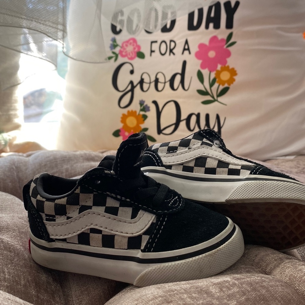 Van slip-on Old Skool Crib - checkered